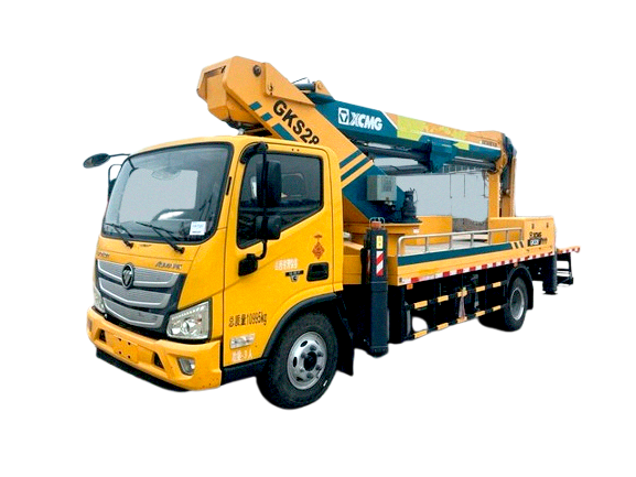 Электромонтажные работы на высоте с использованием профессиональной автовышки